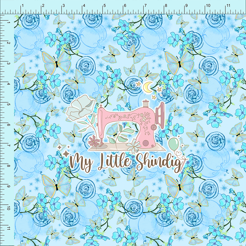 Fabric Club Month 26 - Magical Carriage Blue (pre-order)