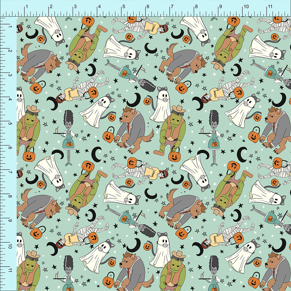 *Monster Mash - Fabric Club Month 16 (pre-order)