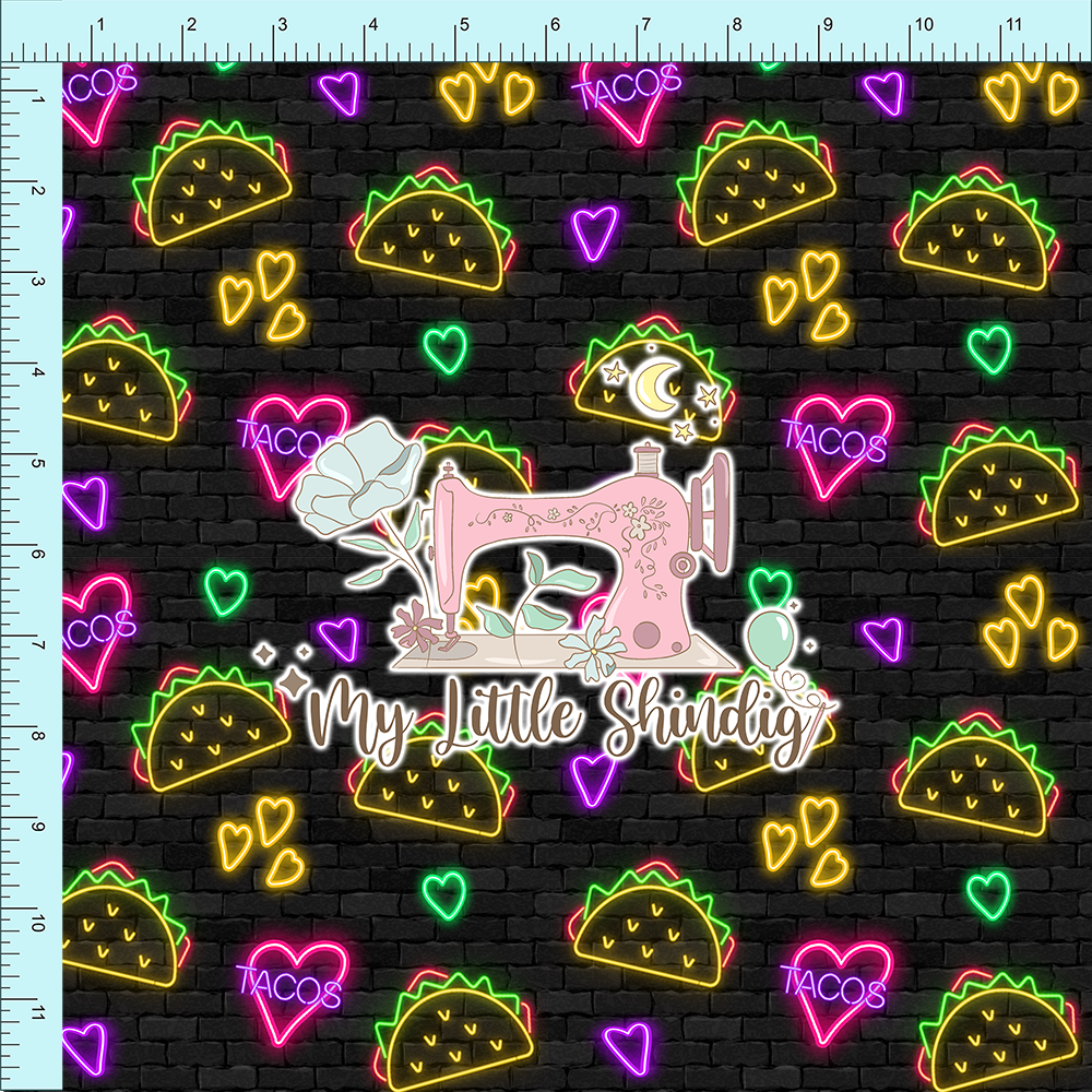 Neon Taco Love (preorder)