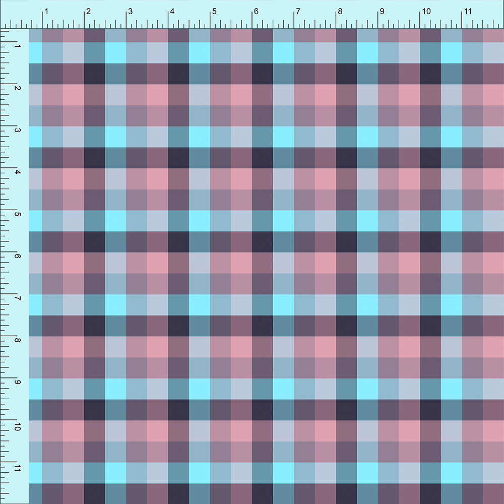 Fabric Club Month 20 - Purple Plaid (pre-order)