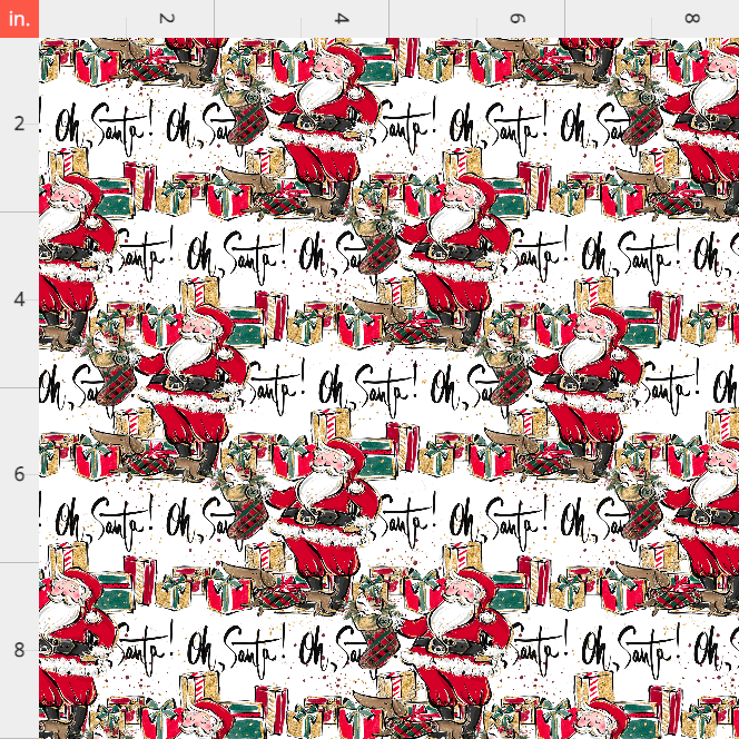 Fabric Club Month 06 - Oh Santa! (preorder)
