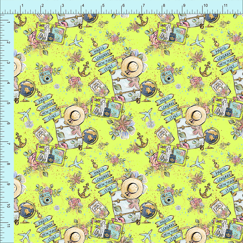 Fabric Club Month 14 - Wander The World (preorder)