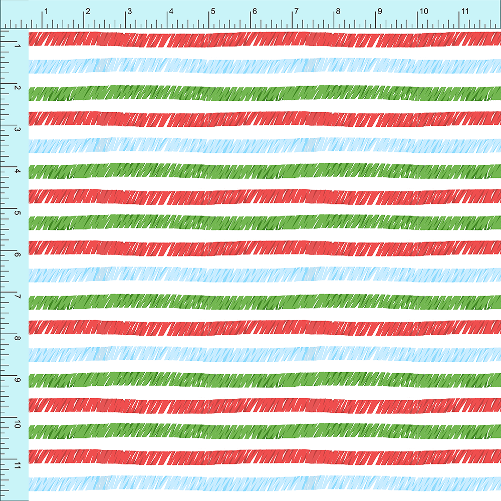 Fabric Club Month 18 - Who Stripes (pre-order)