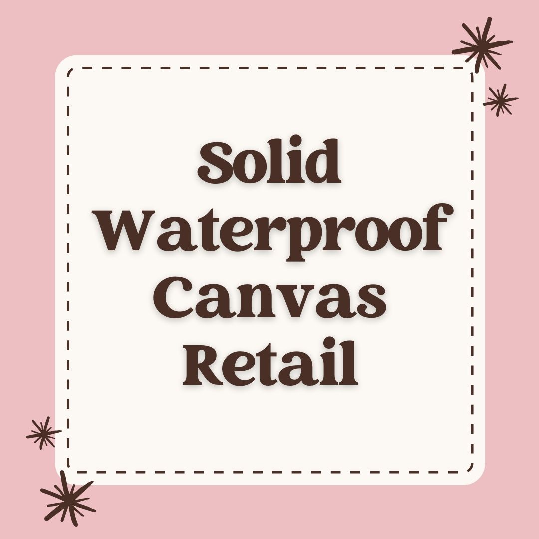 Solid Waterproof Canvas