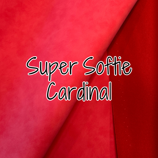 Super Softie Vinyl - Cardinal 18" (retail)