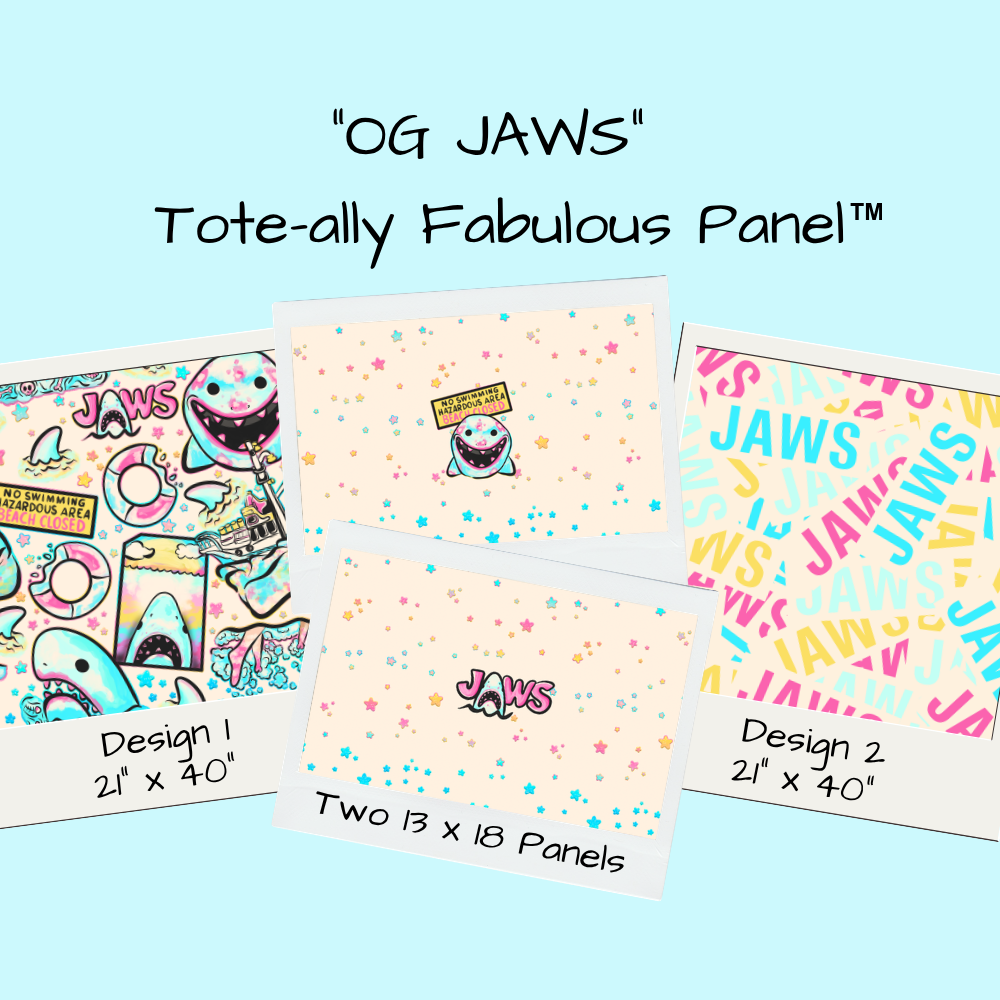 OG JAWS Tote-Ally Fabulous Panel (retail)