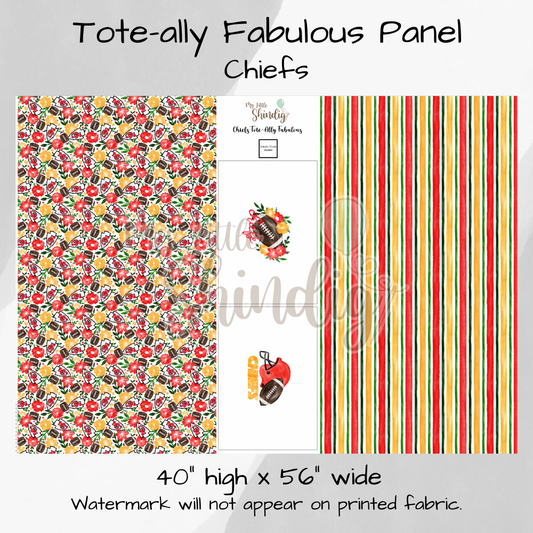 Chiefs Tote-Ally Fabulous Panel (retail)