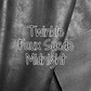 Twinkle Faux Suede - Midnight - 18" (retail)