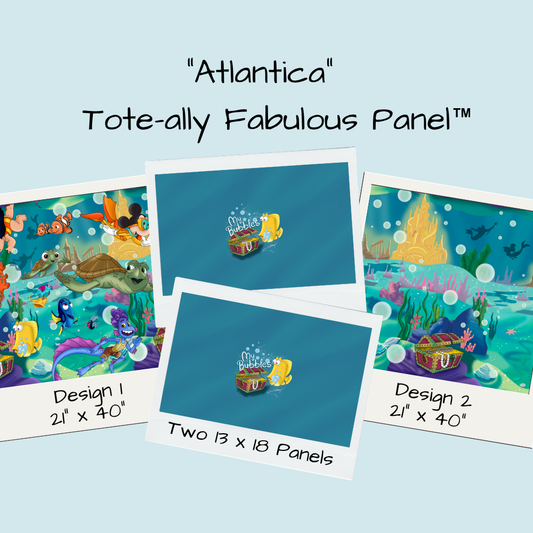 Atlantica Tote-Ally Fabulous Panel (pre-order)