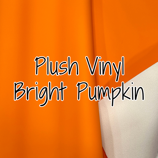Plush Vinyl - Bright Pumpkin - 18" (retail)