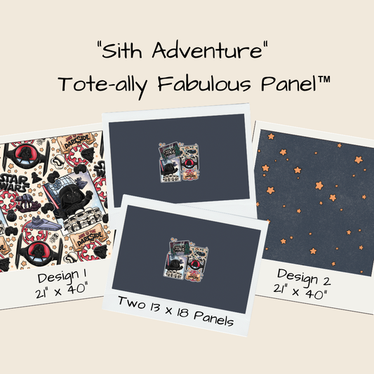 Sith Adventure Tote-Ally Fabulous Panel (pre-order)