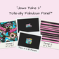 Jaws Take 2 Tote-Ally Fabulous Panel (pre-order)