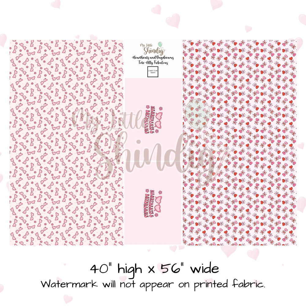 Sweetheart Daydreams Tote-Ally Fabulous Panel (retail)