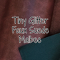 Tiny Glitter Faux Suede - 18" (retail)