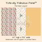 Crayon Floral Tote-Ally Fabulous Panel (pre-order)
