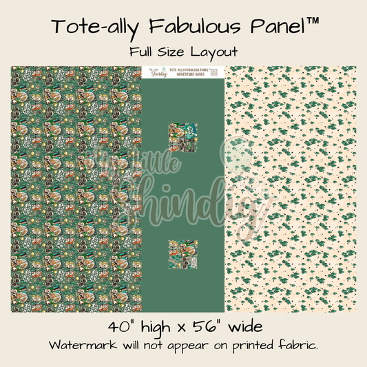 Adventure Wars Tote-Ally Fabulous Panel (pre-order)