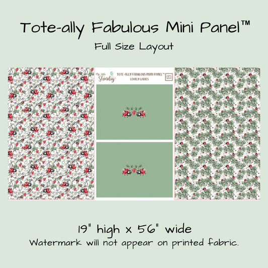 Lovely Ladies Tote-Ally Fabulous Mini Panel (retail)