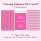 MomGulls Pink Tote-Ally Fabulous Mini Panel (retail)