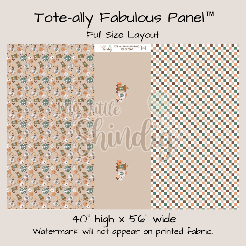 PSL Season Tote-Ally Fabulous Panel (pre-order)