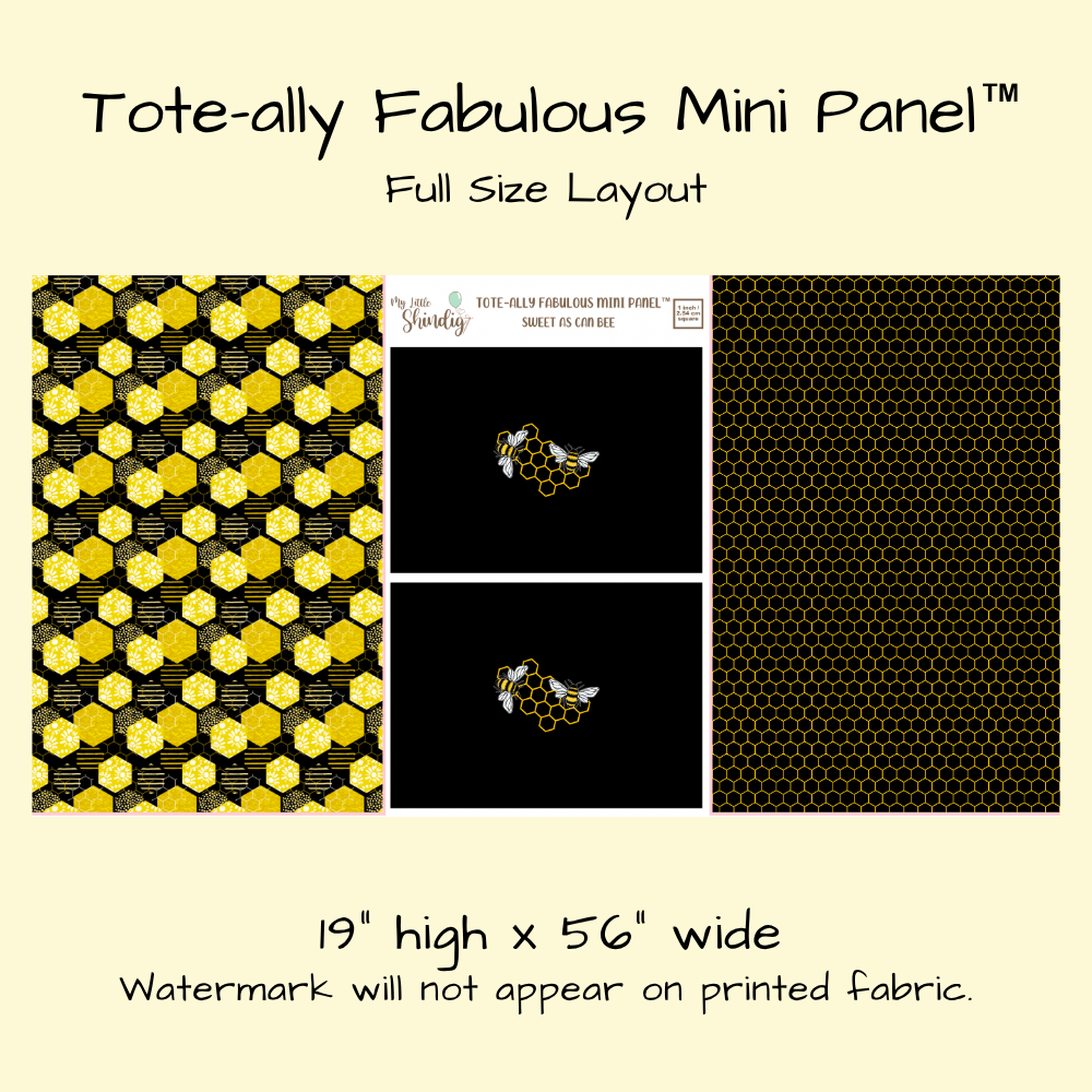 Sweet As Can Be Tote-Ally Fabulous Mini Panel (retail)