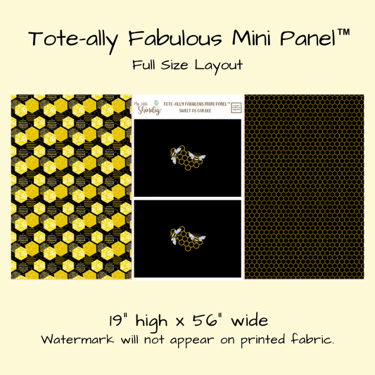 Sweet As Can Be Tote-Ally Fabulous Mini Panel (retail)