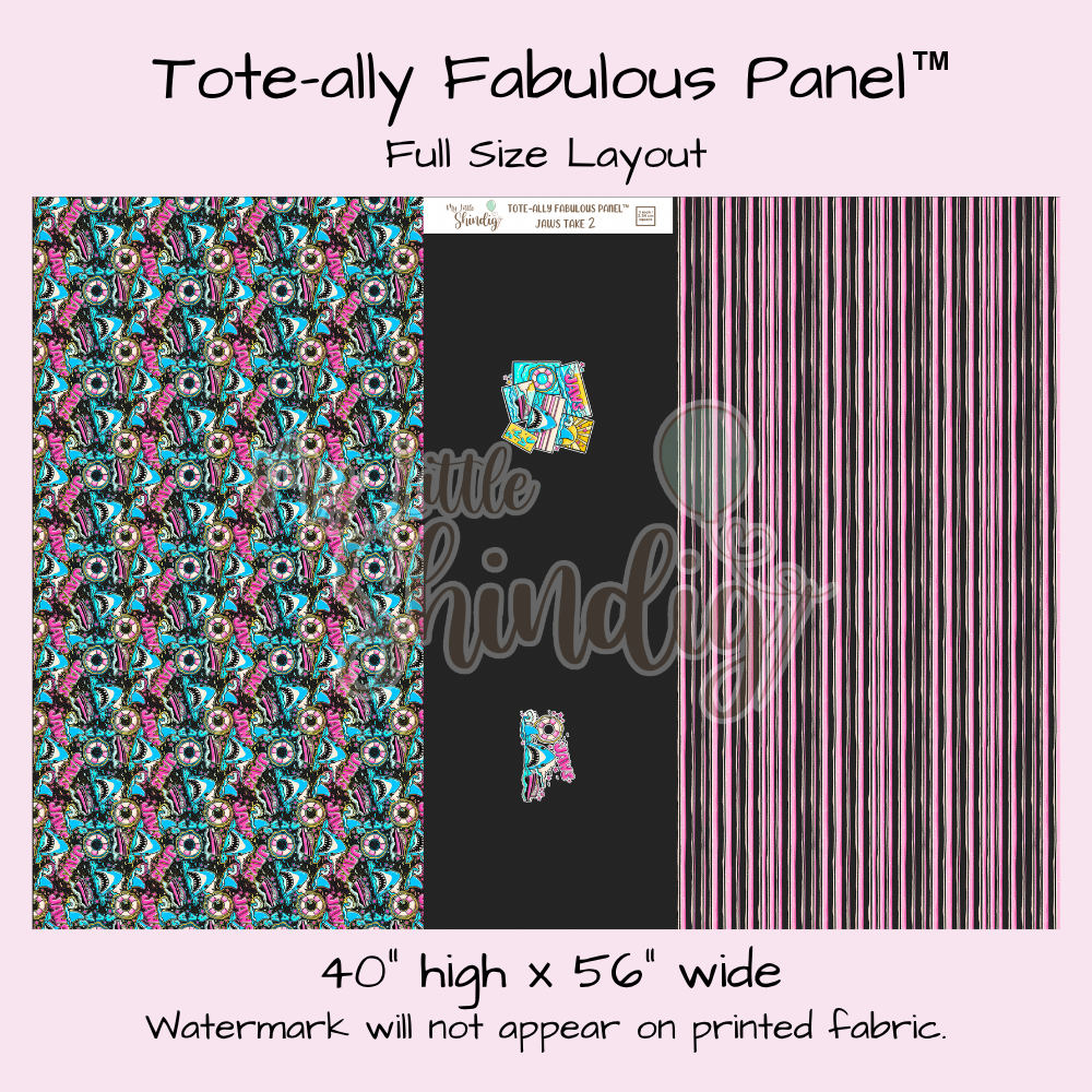 JAWS Take 2 Tote-Ally Fabulous Panel (retail)