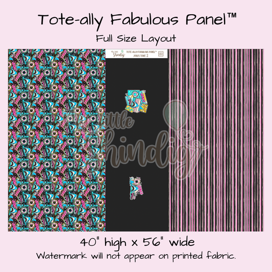 JAWS Take 2 Tote-Ally Fabulous Panel (retail)