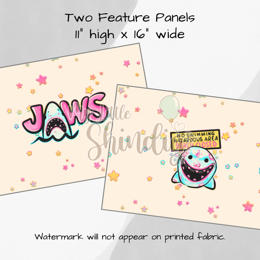 JAWS Tote-Ally Fabulous Panel (pre-order)