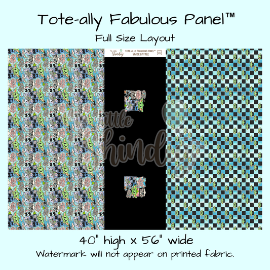 Space Battle Tote-Ally Fabulous Panel (pre-order)