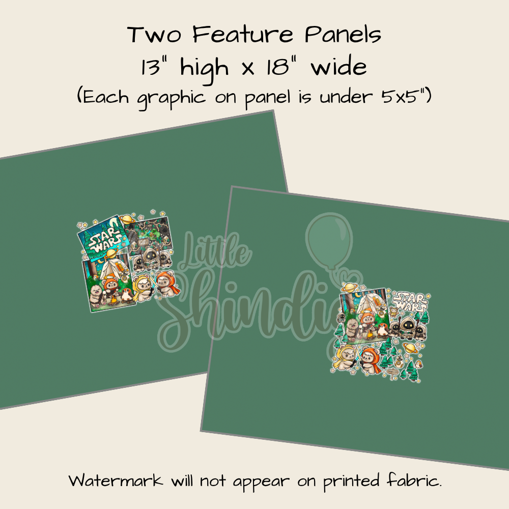 Adventure Wars Tote-Ally Fabulous Panel (pre-order)