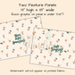 Crayon Floral Tote-Ally Fabulous Panel (pre-order)