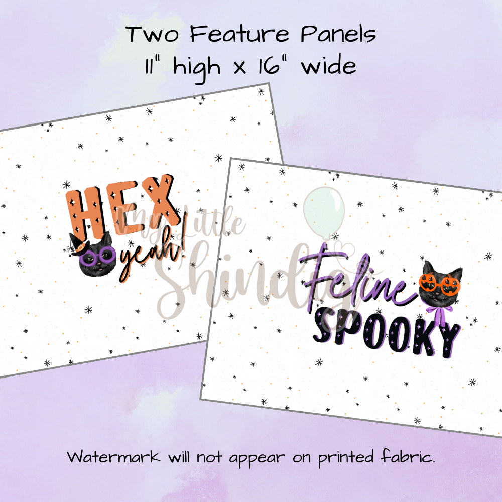 Hallowhiskers Tote-Ally Fabulous Panel (retail)