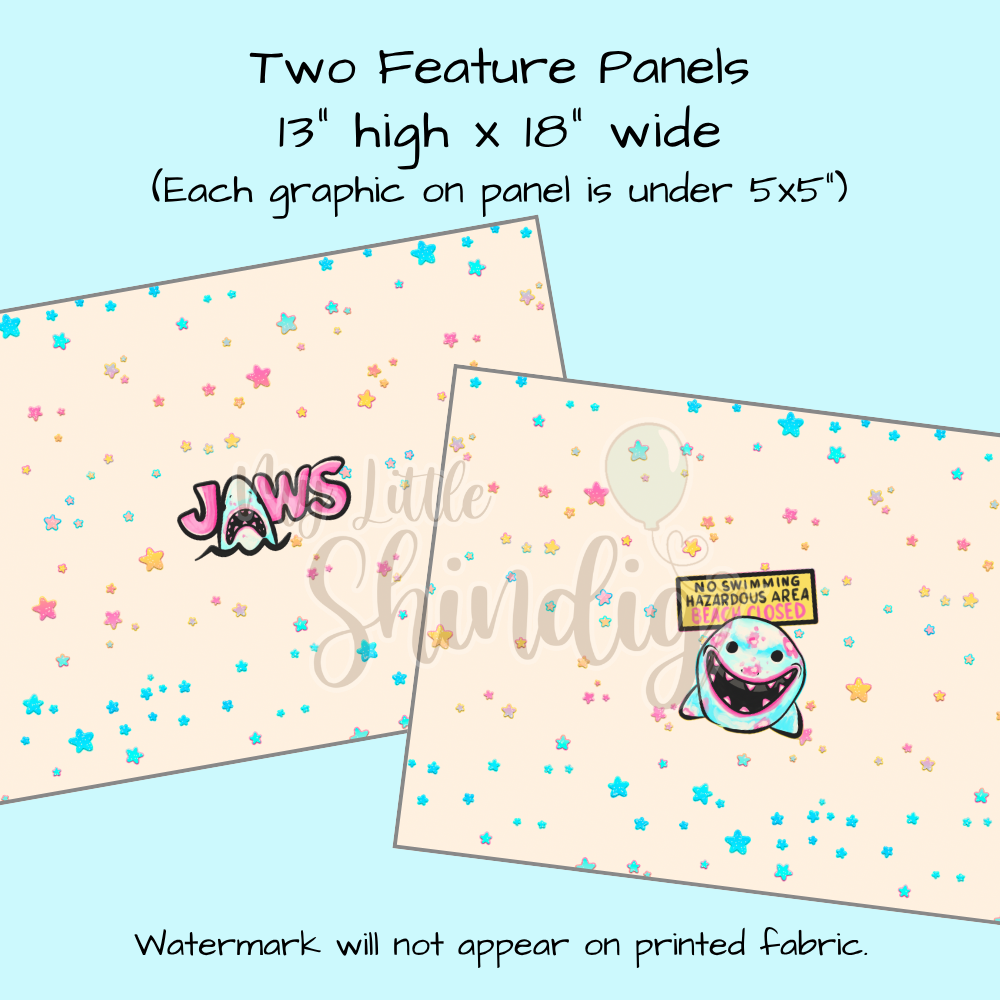OG JAWS Tote-Ally Fabulous Panel (retail)