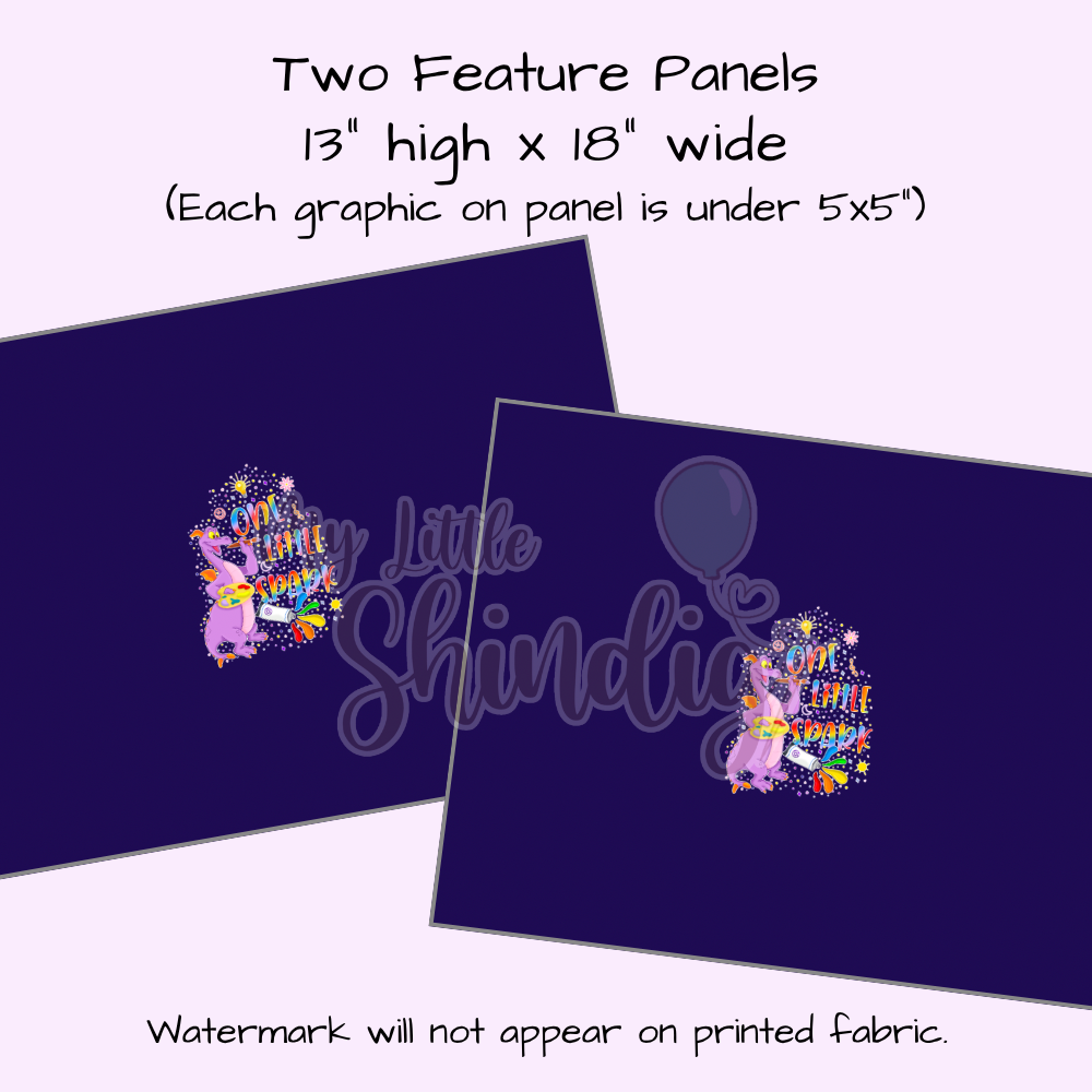 One Little Spark Tote-Ally Fabulous Panel (pre-order)