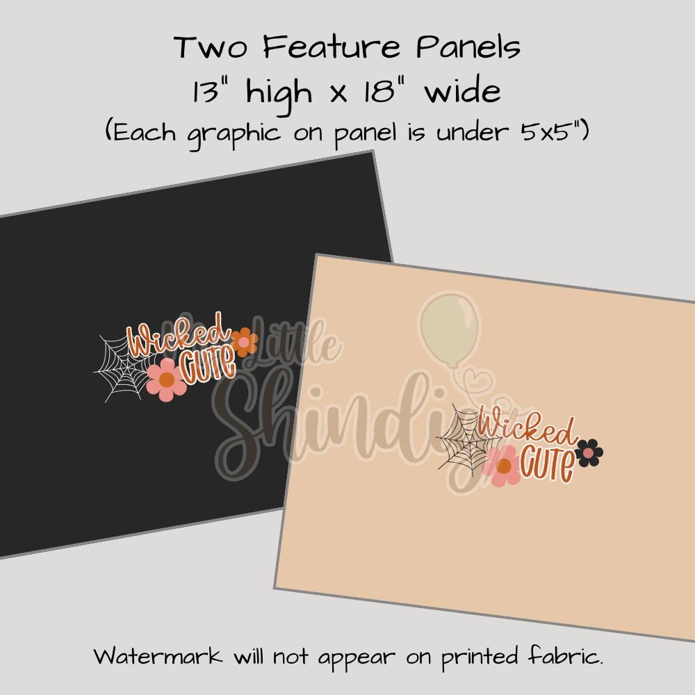 Wicked Cute Tote-Ally Fabulous Panel (retail)