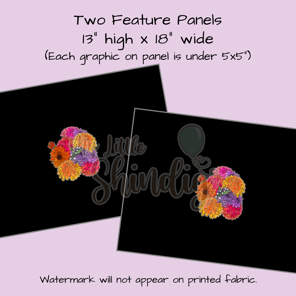 Bright Botanicals Tote-Ally Fabulous Panel (pre-order)