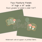 Wild & Free Tote-Ally Fabulous Panel (pre-order)