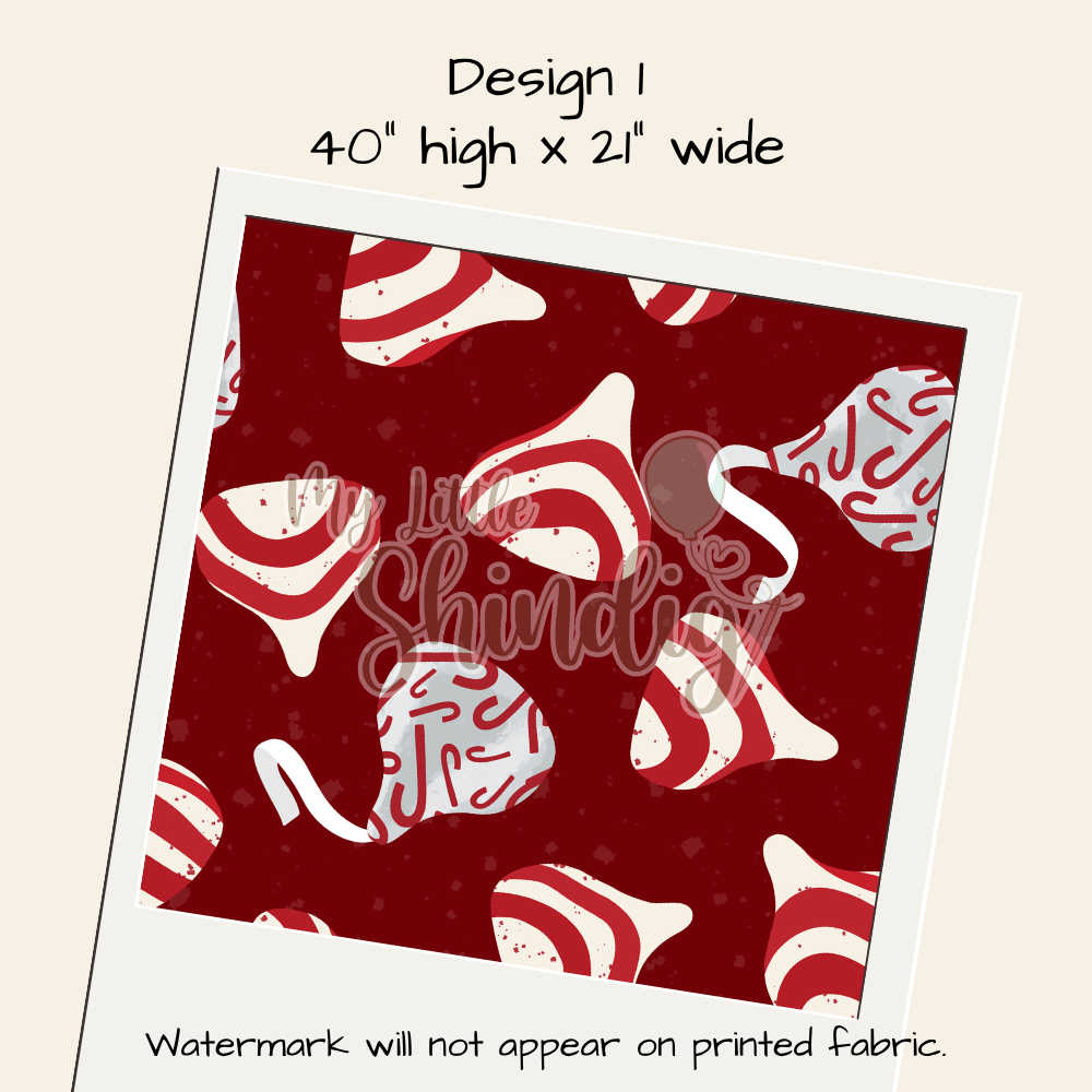Candy Cane Kisses Tote-Ally Fabulous Panel (pre-order)