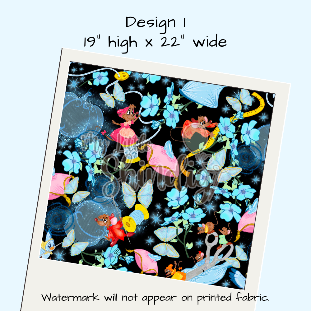 Magical Sewing Mice Tote-Ally Fabulous Mini Panel (retail)