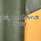 Holy (faux) Cowhide Vinyl - 18" (retail)