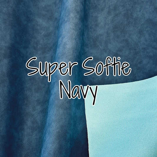 Super Softie Vinyl - Navy (retail)