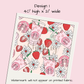 Strawberry Drink Tote-Ally Fabulous Panel (pre-order)