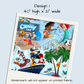 Castaway Tote-Ally Fabulous Panel (pre-order)