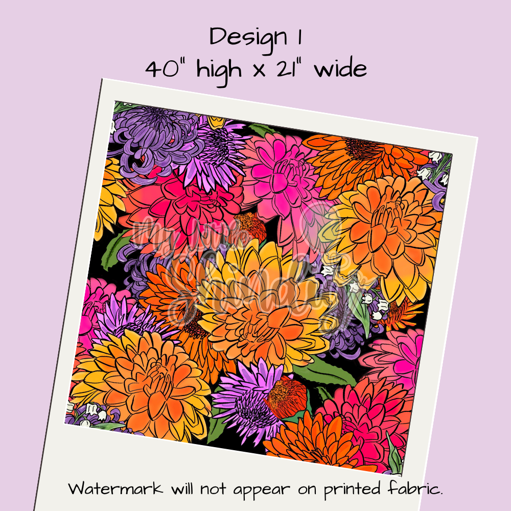 Bright Botanicals Tote-Ally Fabulous Panel (pre-order)