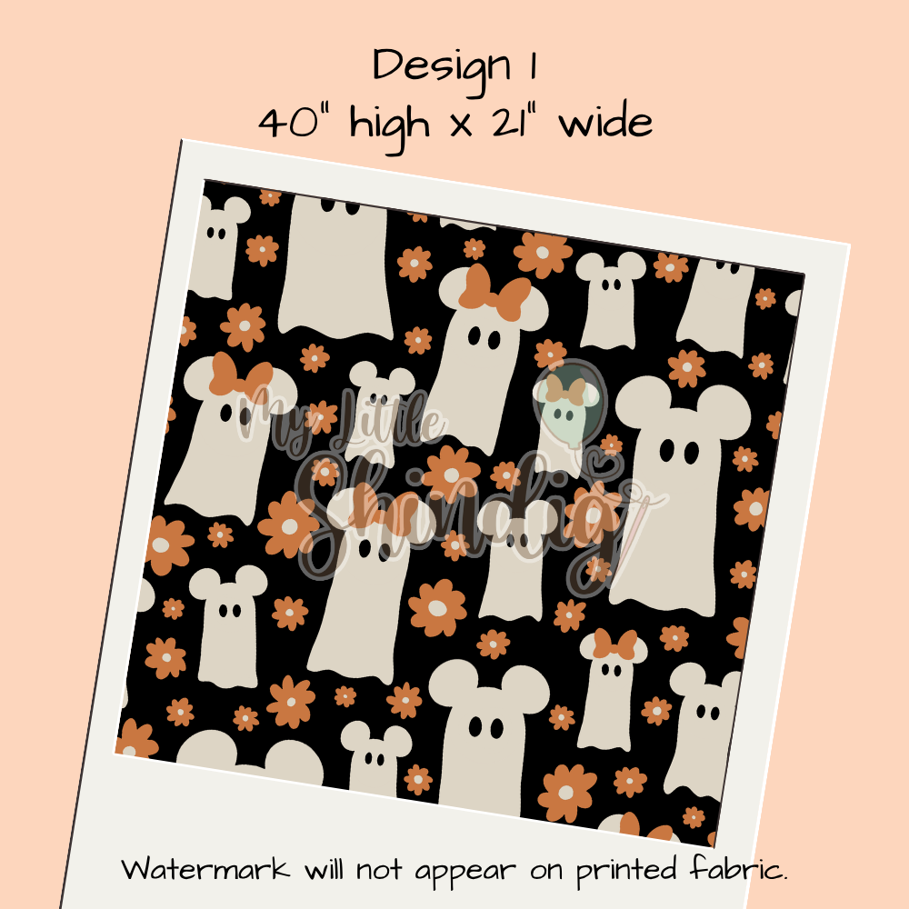 Boo Mouse Tote-Ally Fabulous Panel (pre-order)