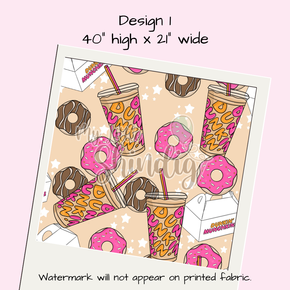 Coffee + Donuts Tote-Ally Fabulous Panel (pre-order)