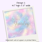 Swiftie Muted Pastel Tote-Ally Fabulous Panel (pre-order)