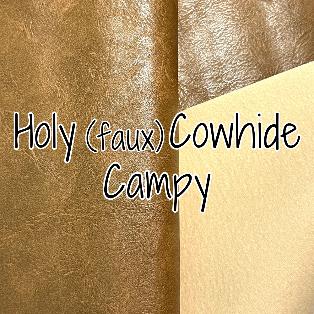 Holy (faux) Cowhide Vinyl - 18" (retail)