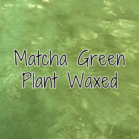 12 oz. Plant Waxed Canvas - Matcha Green (retail)