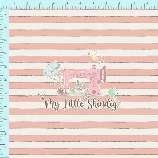 Fabric Club Month 50 - Beach Ball Stripes (retail)